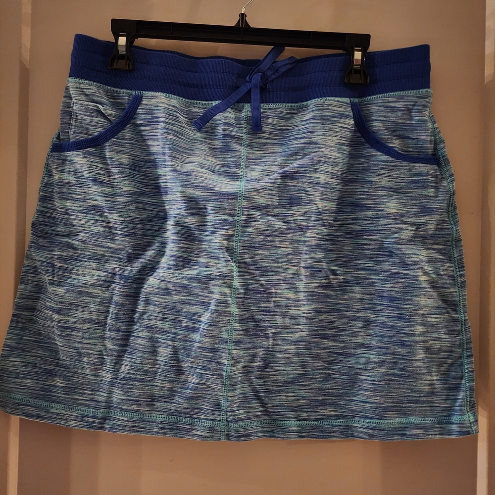 Talbots Vibrant Blue Skirt with Shorts
